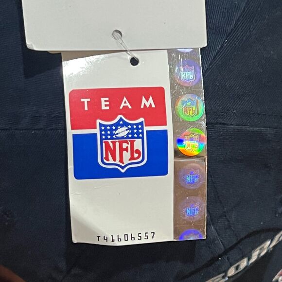 NWT! Vintage 90s Tennessee Titans Eddie George #27 Drew Pearson Strapback Hat - Picture 6 of 10